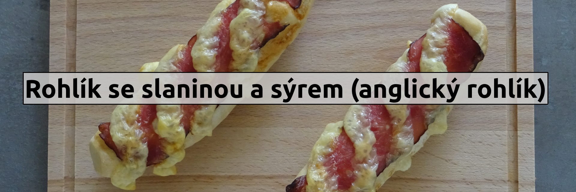 Anglický rohlík